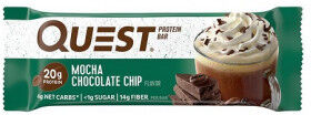 Garmin Quest Bar Protein Sabor Moka con chips de chocolate 60 g