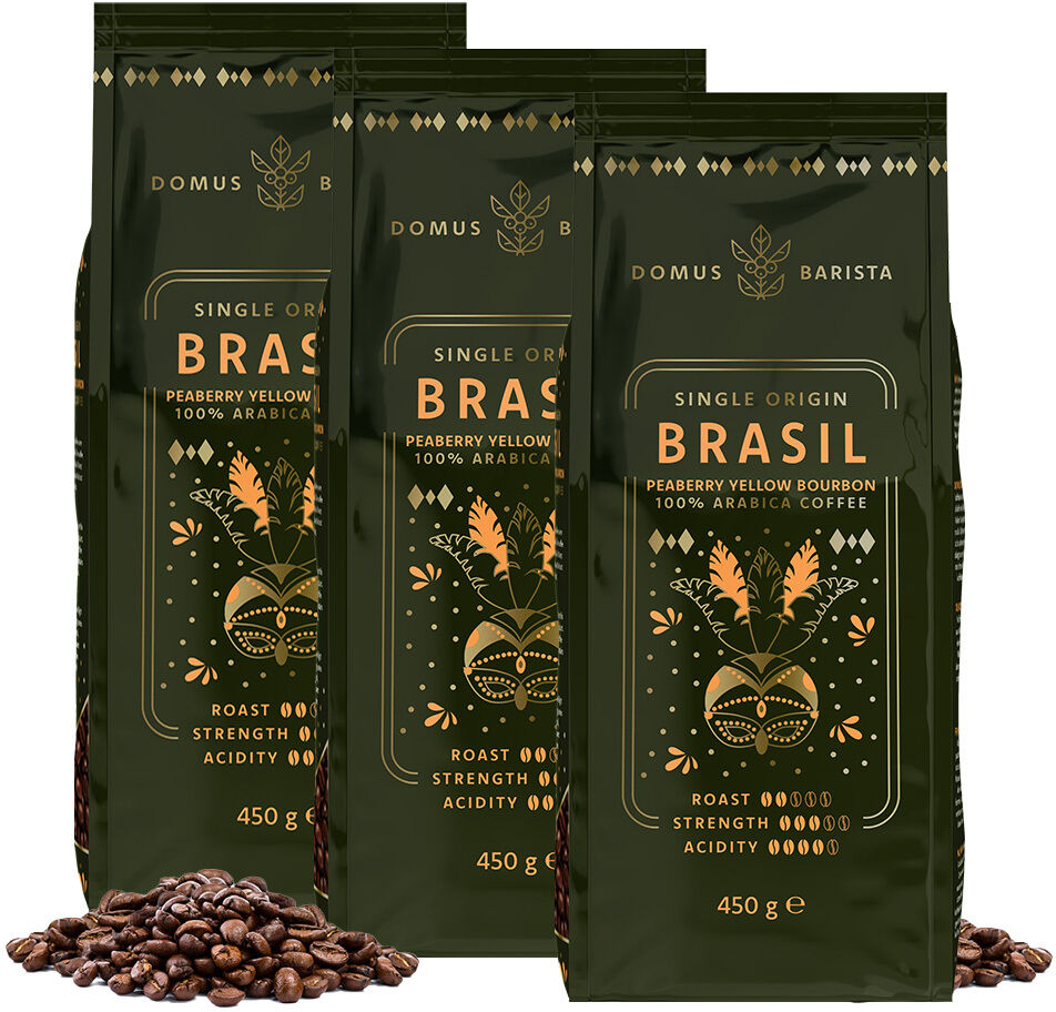 Domus Barista Single Origin Brasil  - 1350 g. café en grains