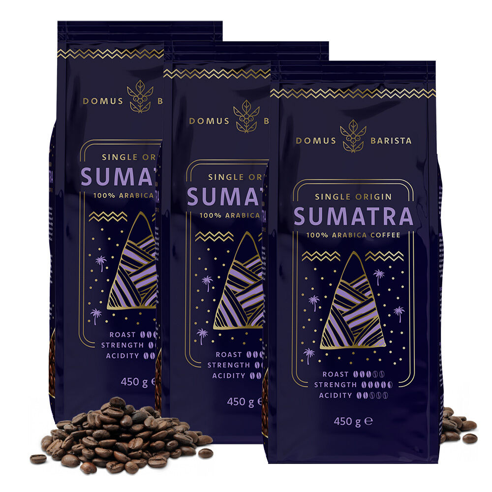 Domus Barista Single Origin Sumatra - 1350 g. café en grains