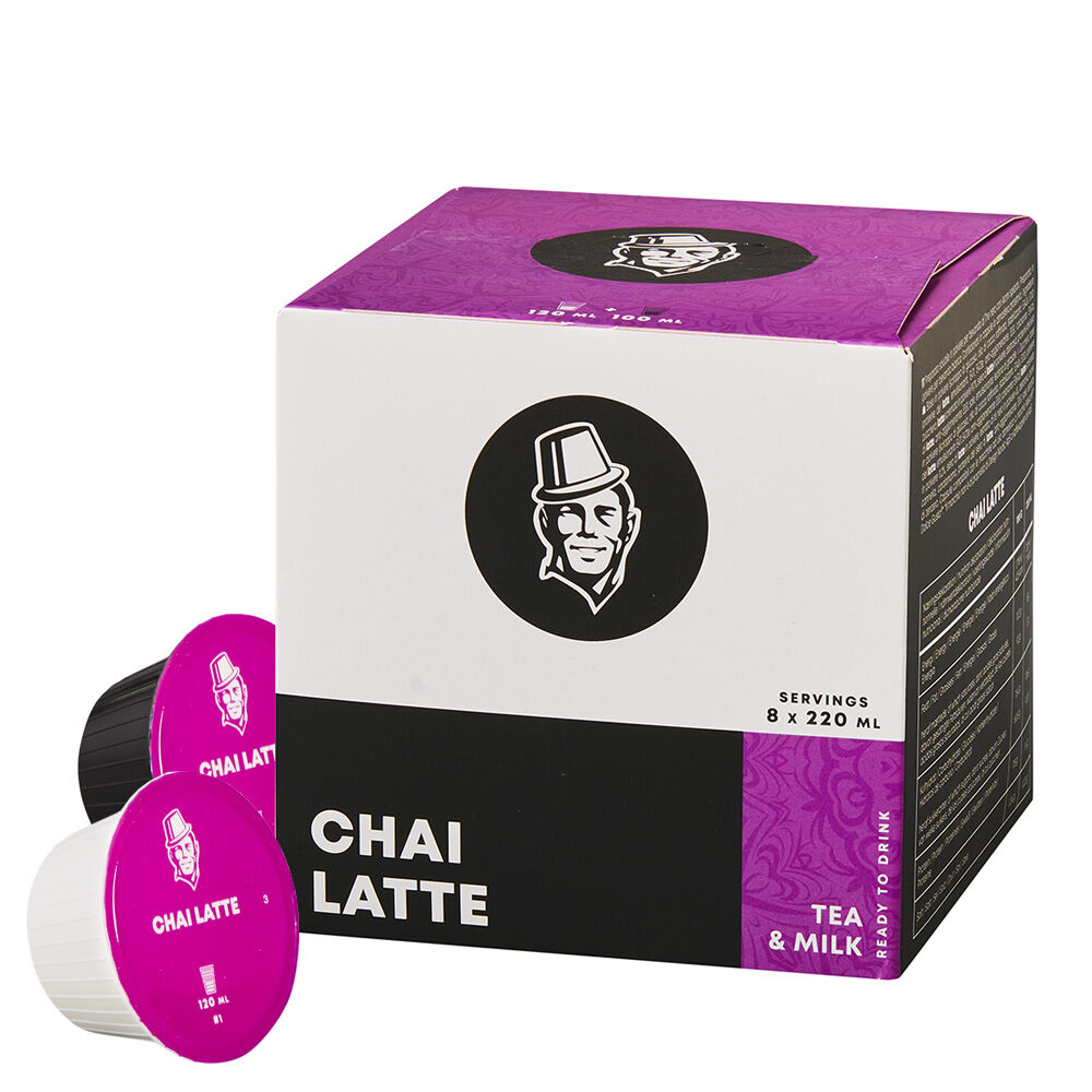 Kaffekapslen Chai Latte pour Dolce Gusto. 16 Capsules