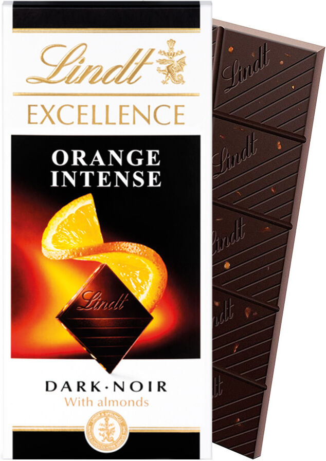 Lindt Intense Orange - 100 g. chocolat