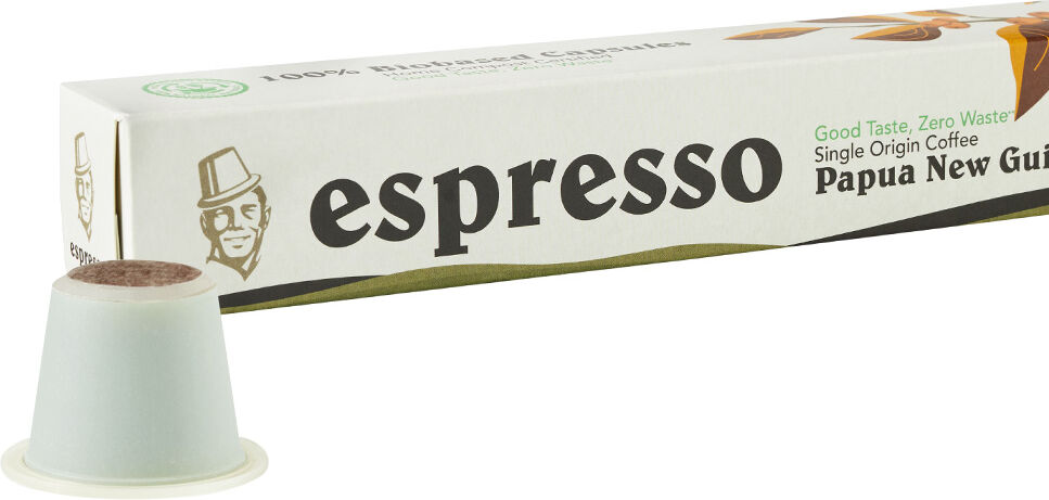 Kaffekapslen Espresso Papua New Guinea pour Nespresso. 10 Capsules