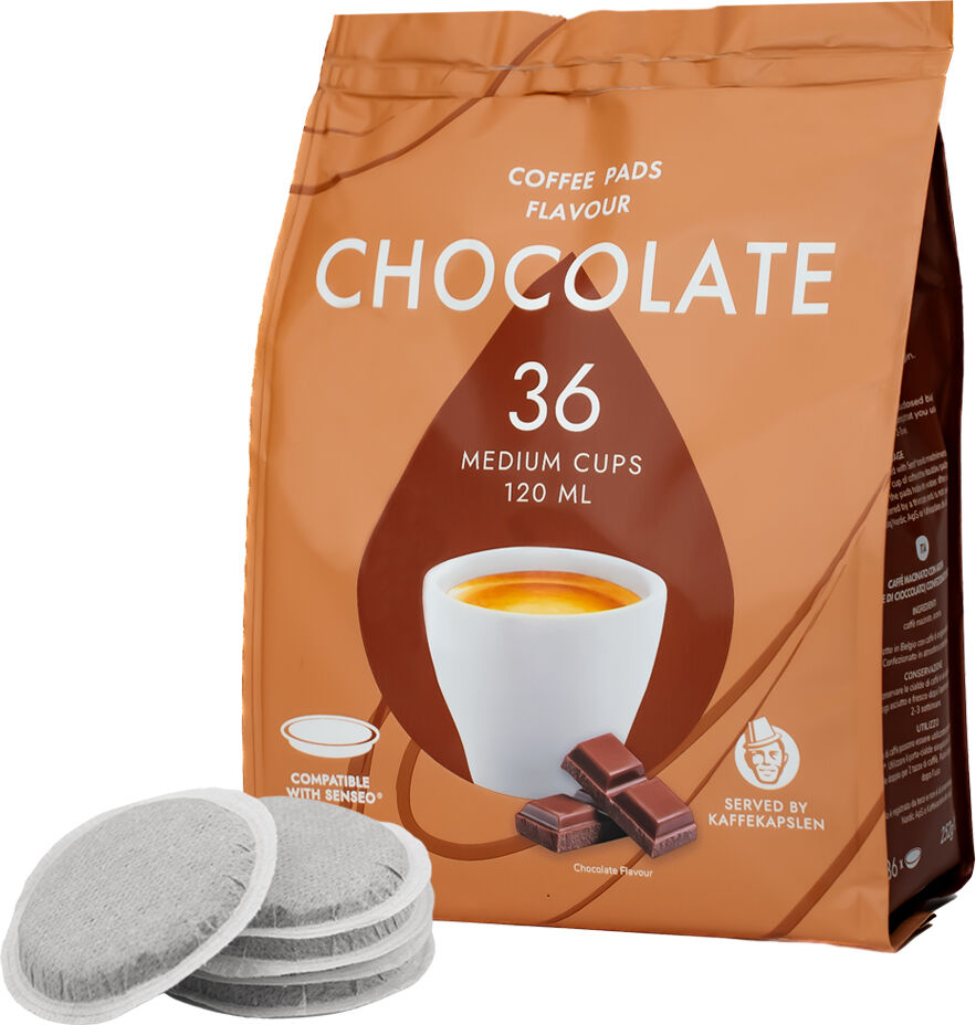 Kaffekapslen Chocolat pour Senseo. 36 dosettes