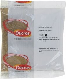 Mélange et assaisonnement de 5 épices 100g/Sachet 4 sachets