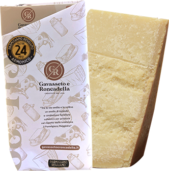 Parmigiano Reggiano 24 Mois 1kg - caseificio Gavasseto - roncadella