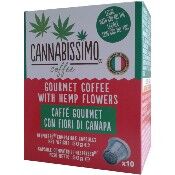 Cannabissimo Capsules de café au CBD Cannabissimo (compatibles Nespresso)