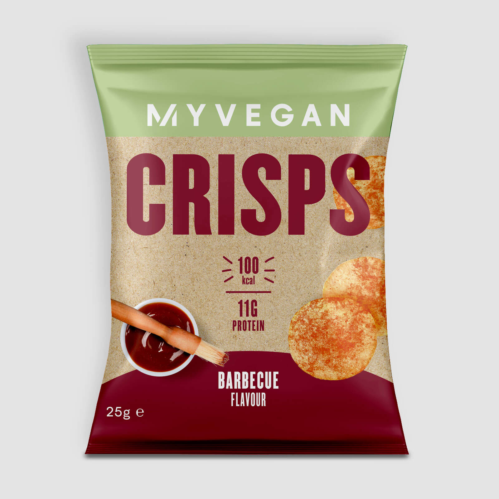 Myvegan Vegan Protein Crisps (Sample) - 25g - Barbecue