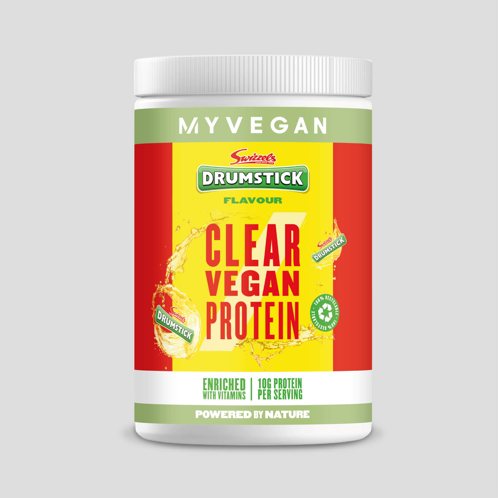 Myprotein Clear Vegan Protein – Swizzels - 10servings - Drumstick