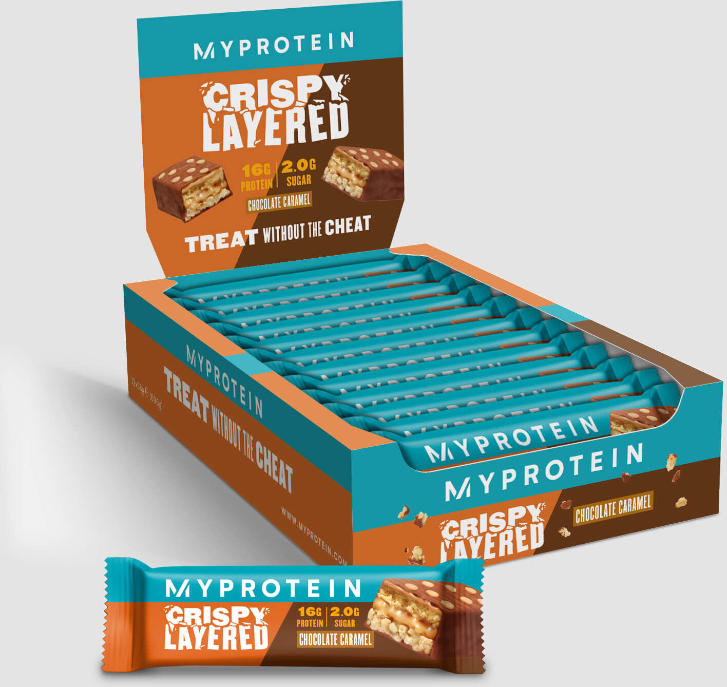 Myprotein Crispy Layered Bar - Chocolate Caramel