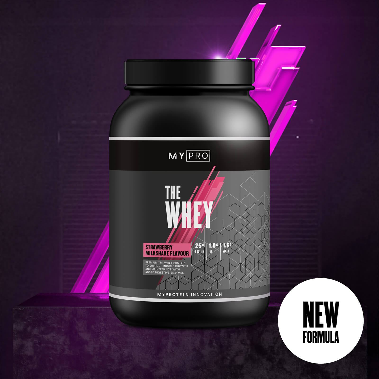 Myprotein THE Whey - 60servings - Strawberry