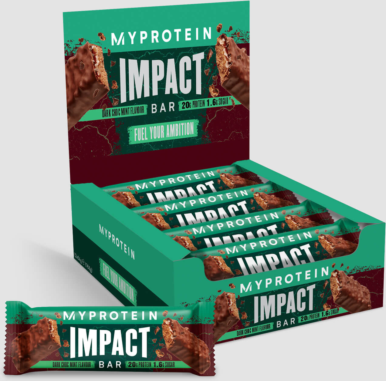 Myprotein Impact Protein Bar - 12Bars - Dark Chocolate Mint