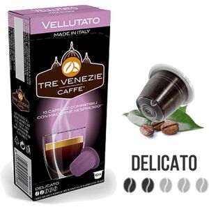 Caffè Tre Venezie 10 Capsule Vellutato Compatibili Nespresso -