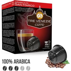 Caffè Tre Venezie 80 Caffè Arabica Compatibili Nescafè Dolce Gusto