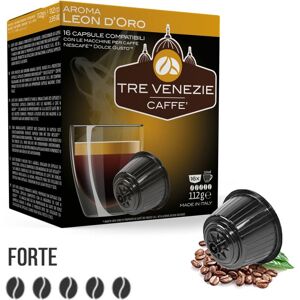 Caffè Tre Venezie 16 Capsule Leon D'Oro Compatibili Nescafè Dolce Gusto