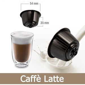 Caffè Kickkick 50 Caffè Latte Compatibili Nescafè Dolce Gusto