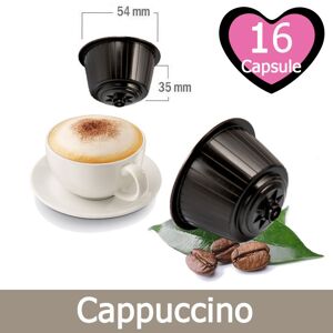 Caffè Kickkick 16 Cappuccino Nescafè Dolce Gusto Capsule Compatibili