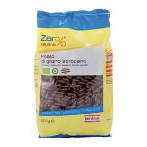 Fior Di Loto Zero% Glutine Fusilli di Grano Saraceno Bio Senza Glutine, 500g