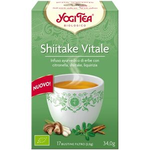 Yogi Tea Shiitake Viyale Infuso Ayurvedico, 17 Bustine