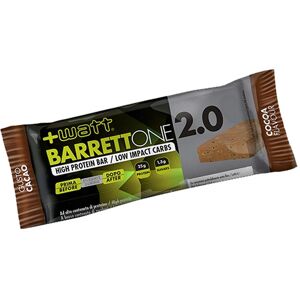 +Watt Barrettone 2.0 Barretta Proteica Non Ricoperta Gusto Cacao, 70g