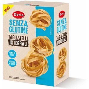 Doria Tagliatelle Integrali Pasta Integrale Senza Glutine, 250g