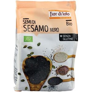 Fior di Loto Semi di Sesamo Nero Senza Glutine Bio, 250g