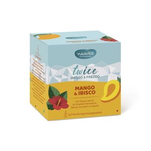 Neavita Twice - Infuso Mango e Ibisco a Freddo Energizzante, 15 FiltroScrigno