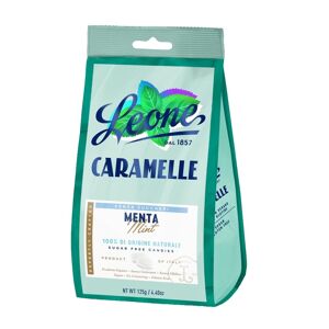 Pastiglie Leone Caramelle Menta senza zucchero, 125g