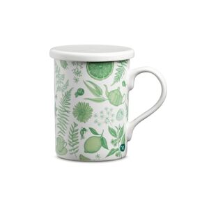 Neavita Joyful Nature - Herbal Infuser Infusiera in Ceramica Verde, 340ml