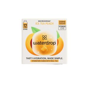 Waterdrop Microdrink - Ice Tea Bevanda gusto Pesca, 12 cubetti