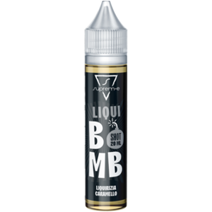 Suprem-e Liqui Bomb Liquido Shot 20ml Caramella Liquirizia Caramello