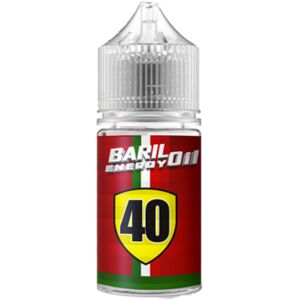 Marc Labo 40 Cherry Red Mint Baril Energy Oil Liquido Shot 20ml Ciliegia Frutti Rossi Menta