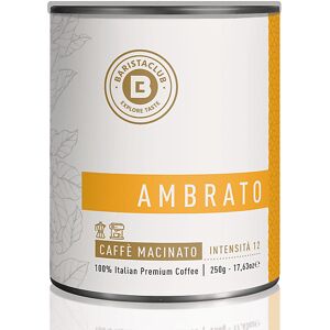 BARISTA CLUB Caffè macinato Ambrato AMBRATO MACINATO 250G , 0,25 kg