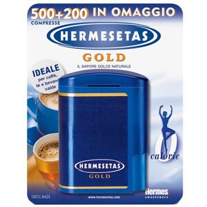 Hermesetas Gold 500+200 Compresse