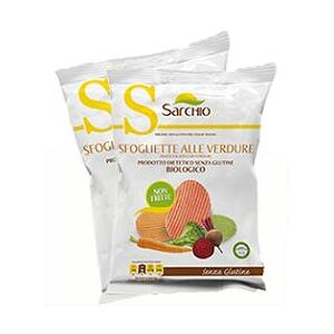 Sarchio Snack Sfogliette Alle Verdure Senza Glutine 55 g