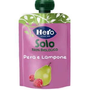 Hero Solo Frutta Frullata Pera E Lampone 100 g