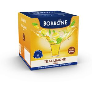 caffè borbone the al limone capsule compatibili dolce gusto : confezione da capsule 16 capsule