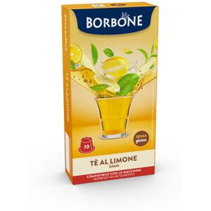 caffè borbone the al limone capsule compatibili nespresso : confezione da capsule 10 capsule