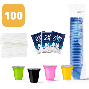 Kit Accessori Caffè da 100 Pz Palettine Zucchero Bicchierini : Quantità 1