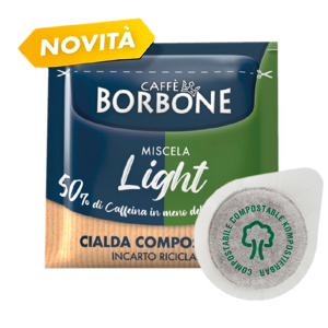 Caffè Borbone Miscela LIGHT Cialde ESE 44mm : Cialde 50 Cialde