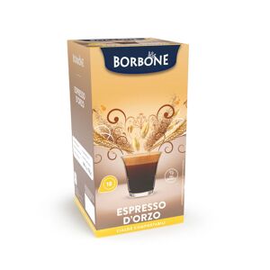 Caffè Borbone ESPRESSO D'ORZO Cialde Filtrocarta ESE 44mm : Confezione da Cialde 18 Cialde