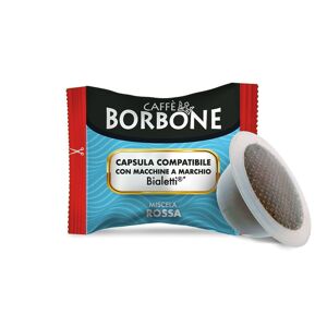 Caffè Borbone Miscela ROSSA Bialetti Capsule : Capsule 100 Capsule