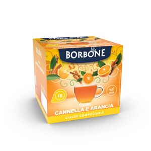 Caffè Borbone CANNELLA E ARANCIA Cialde Filtrocarta ESE 44mm : Cialde 18 Cialde