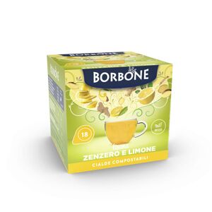 Caffè Borbone ZENZERO E LIMONE Cialde Filtrocarta ESE 44mm : Cialde 18 Cialde