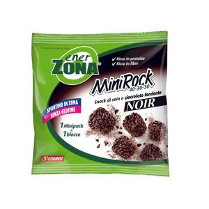 ENERZONA Minirock 40-30-30 Snack Soia e Cioccolato Fondente Noir X5bs