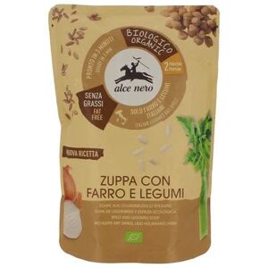 alce nero zuppa di farro e legumi biologica 500 g