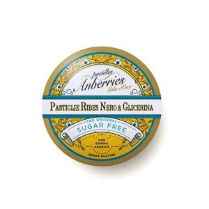 ANBERRIES Ribes Nero & Glicerina Senza Zucchero Pastiglie 55 Gr