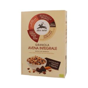 ALCE NERO Granola Avena Integrale Cioccolato Fondente E Mandorle 300 g