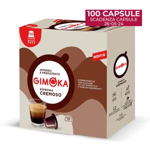 Gimoka 200 Capsule Cremoso X50 compatibili con sistema Nespresso®
