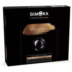 Gimoka 50 Cialde Vellutato 100% Arabica compatibili con sistema Nespresso® Professional