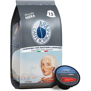 Caffè Borbone 90 Capsule Borbone Miscela Nera compatibili con sistema NESCAFÉ® Dolce Gusto®